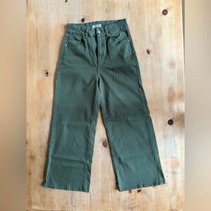 Vigoss Olive Flare Jeans